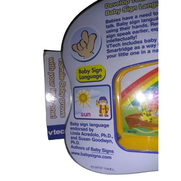 V Tech Noah's Ark Baby Sign Language Animals Adventure V Smile Baby New - Picture 2 of 5